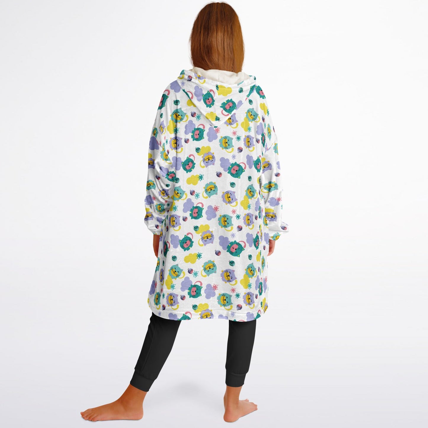Youth Snug Hoodie Economy - AOP