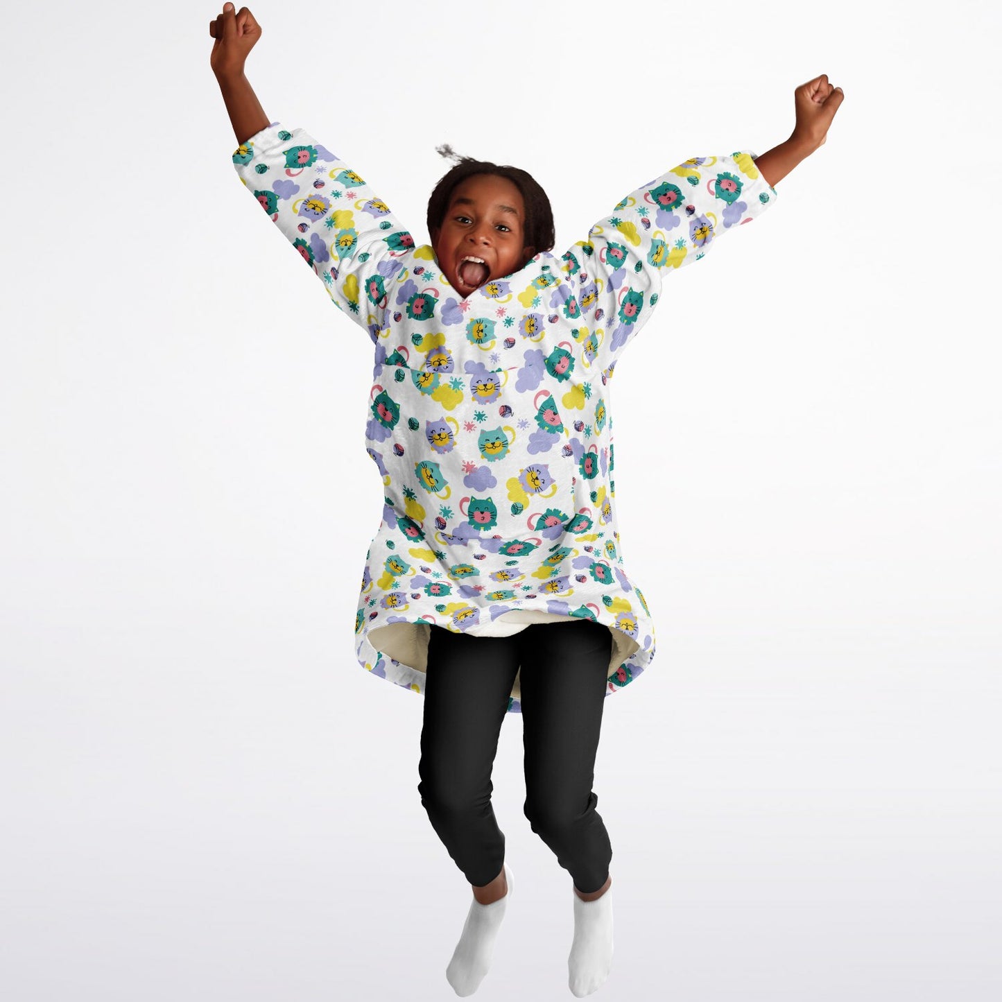 Youth Snug Hoodie Economy - AOP