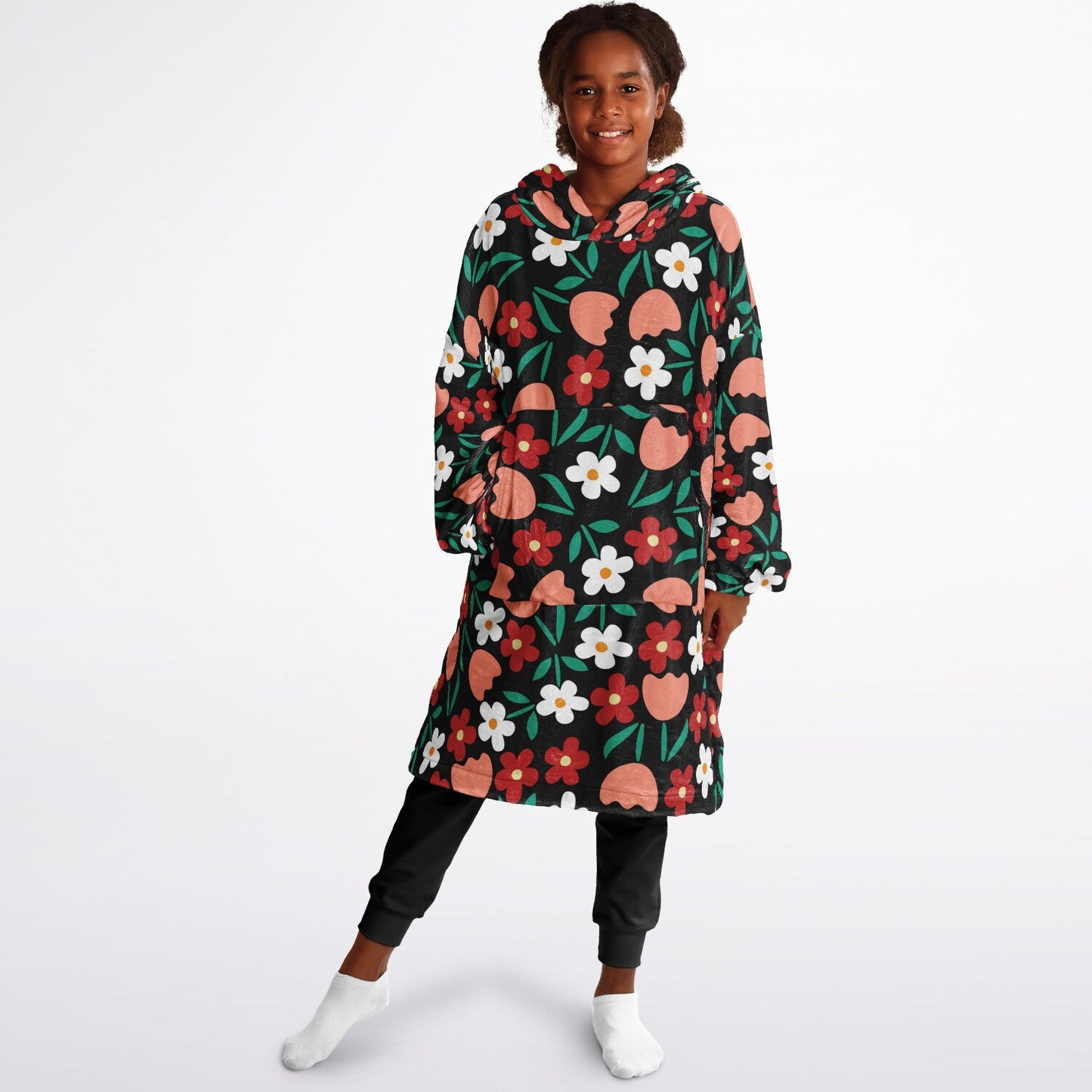 Youth Snug Hoodie Economy - AOP