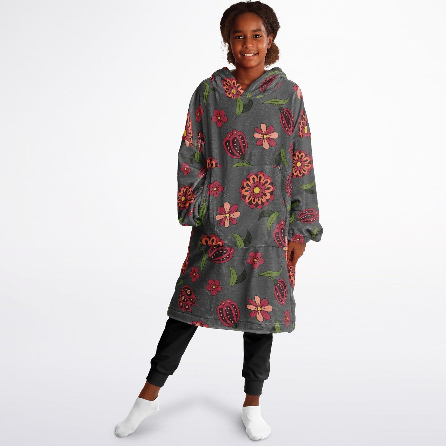 Youth Snug Hoodie Economy - AOP