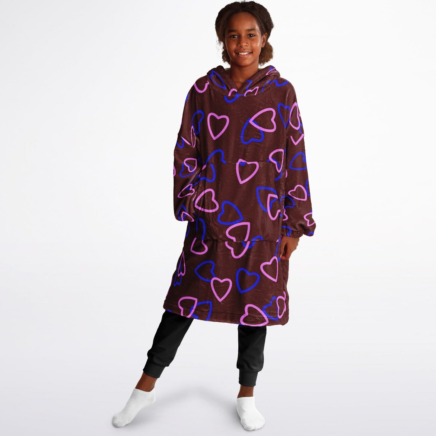 Youth Snug Hoodie Economy - AOP
