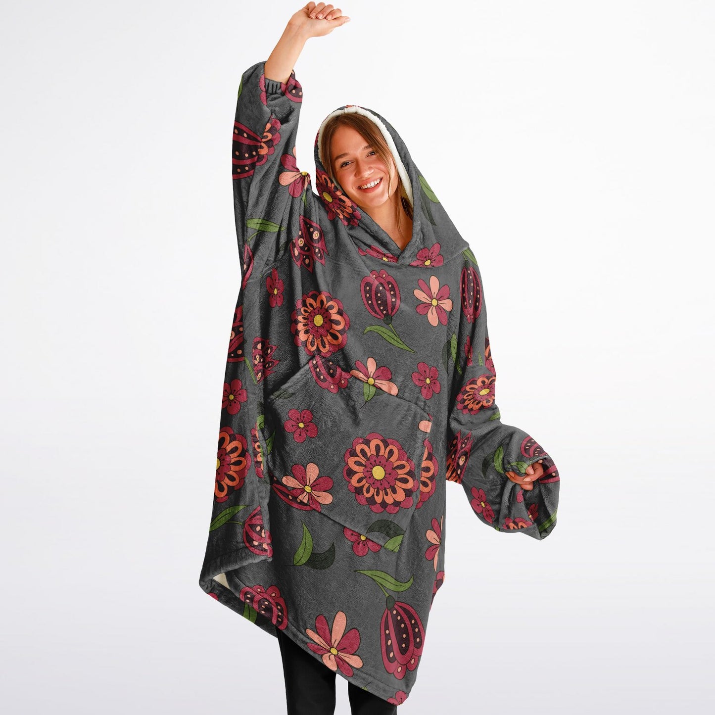 Snug Hoodie Economy - AOP
