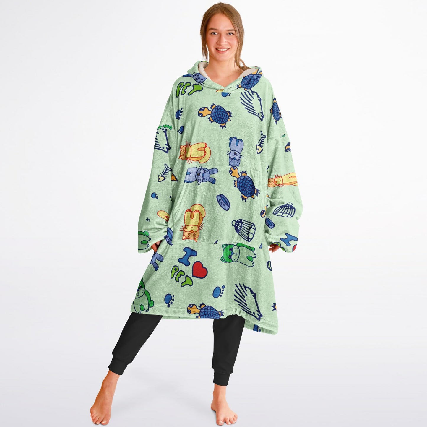 Snug Hoodie Economy - AOP