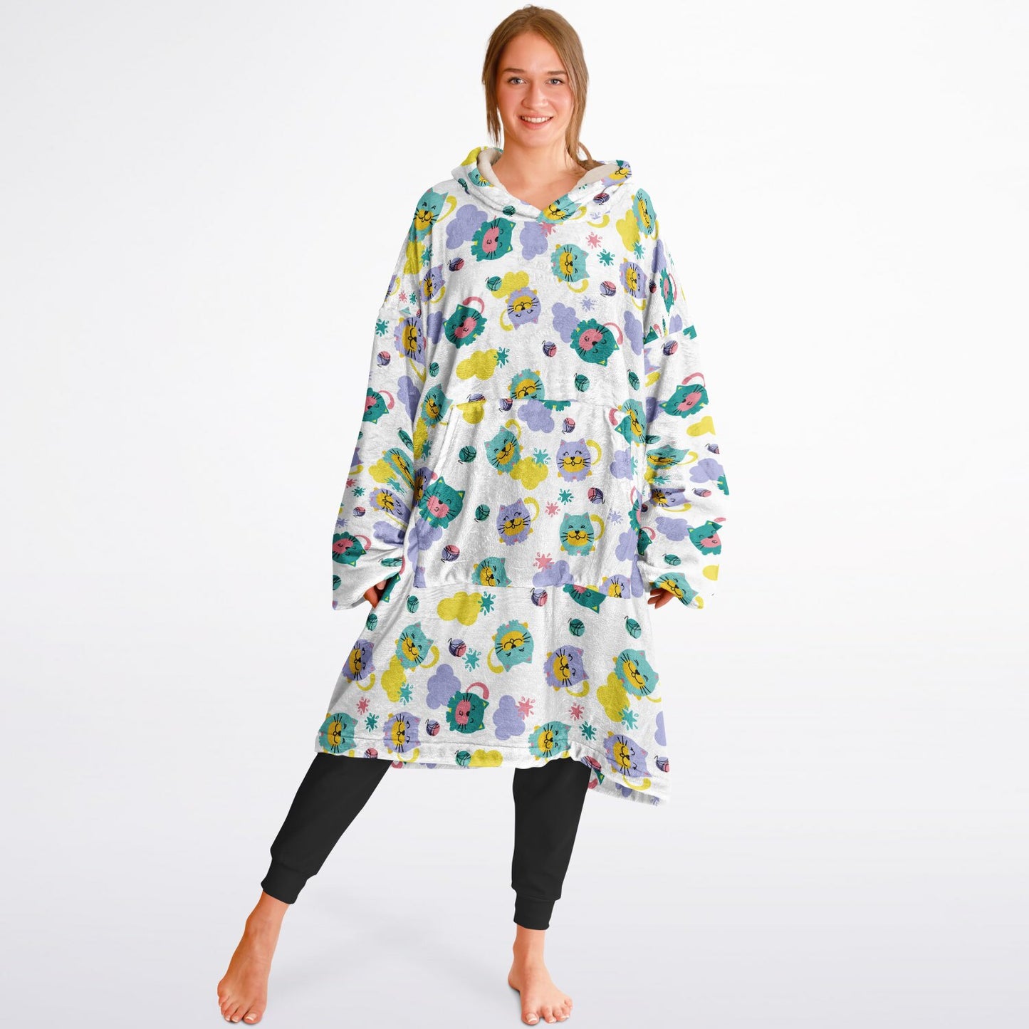 Snug Hoodie Economy - AOP