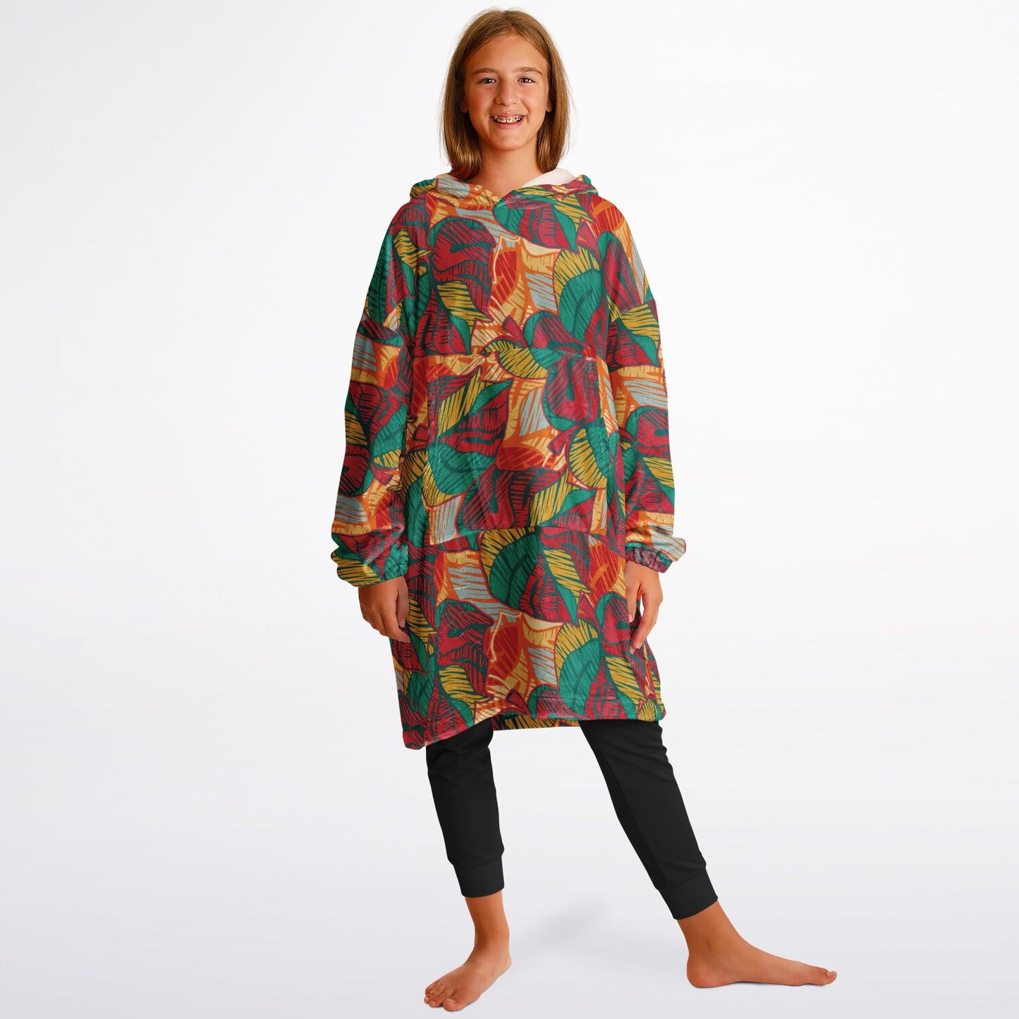 Youth Snug Hoodie Economy - AOP