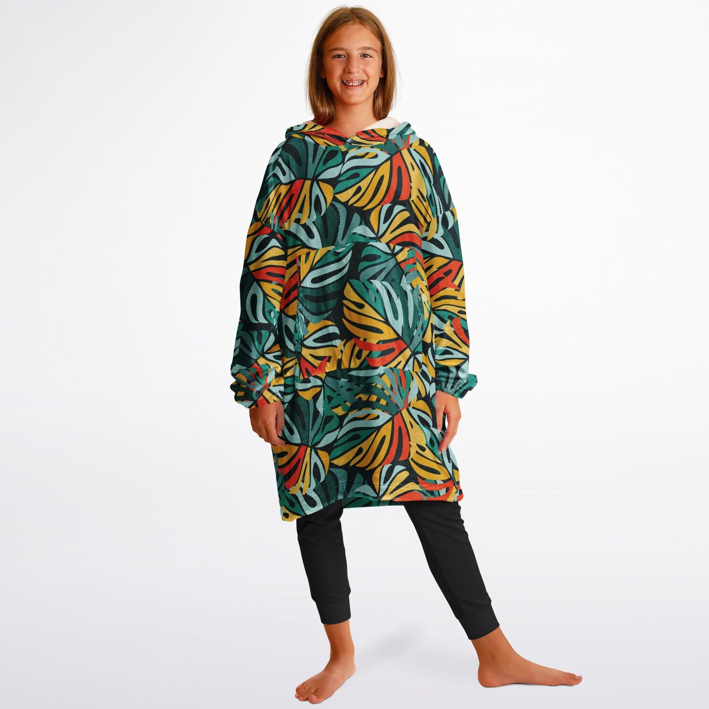 Youth Snug Hoodie Economy - AOP