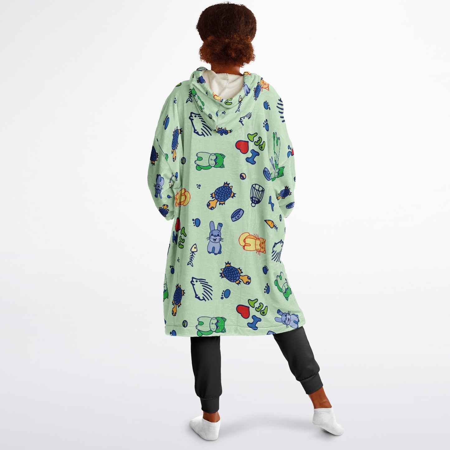 Youth Snug Hoodie Economy - AOP