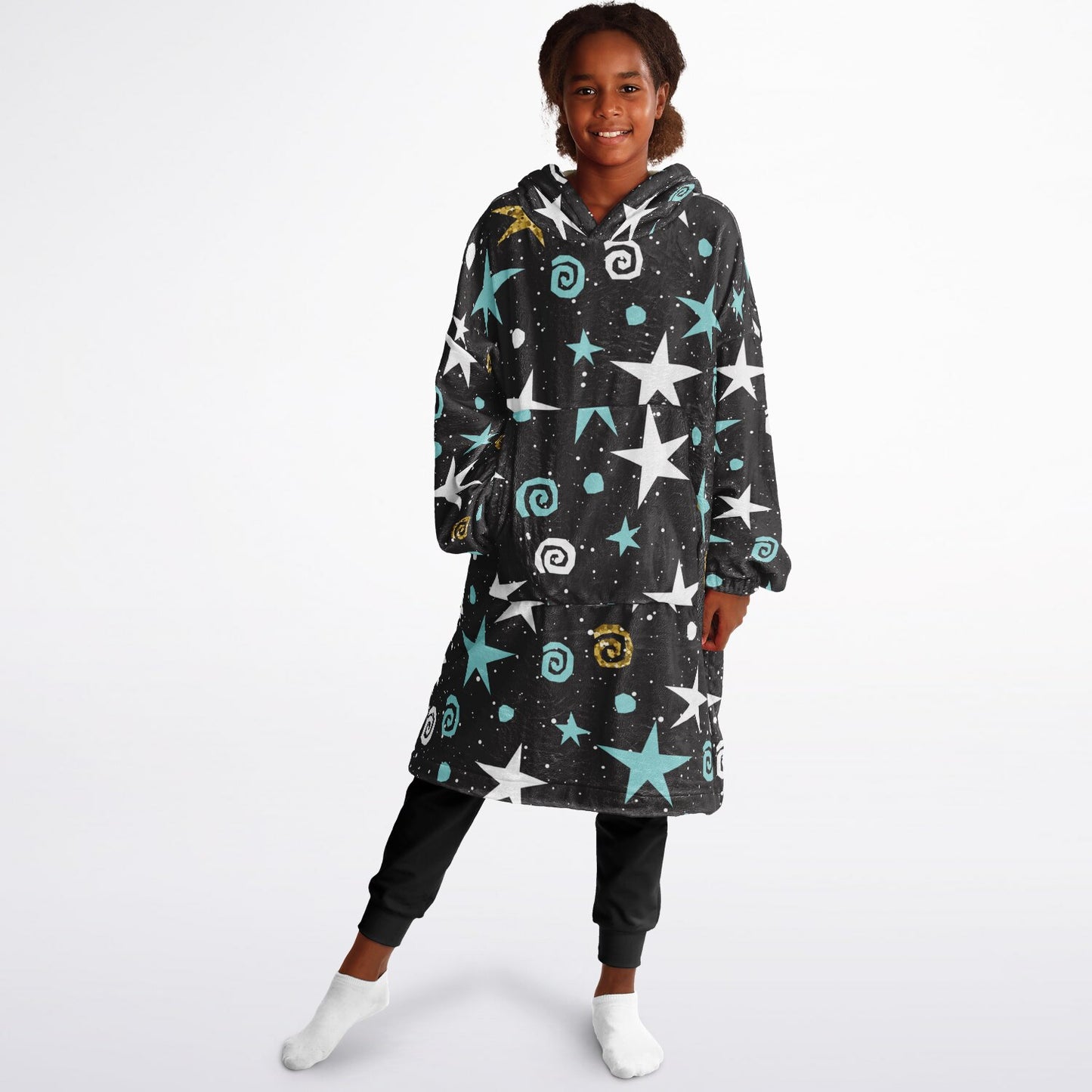Youth Snug Hoodie Economy - AOP