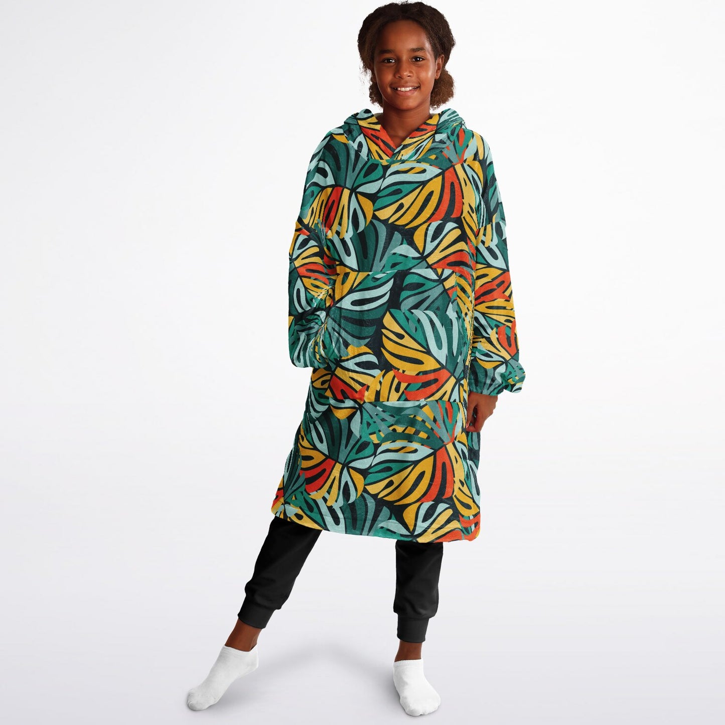 Youth Snug Hoodie Economy - AOP