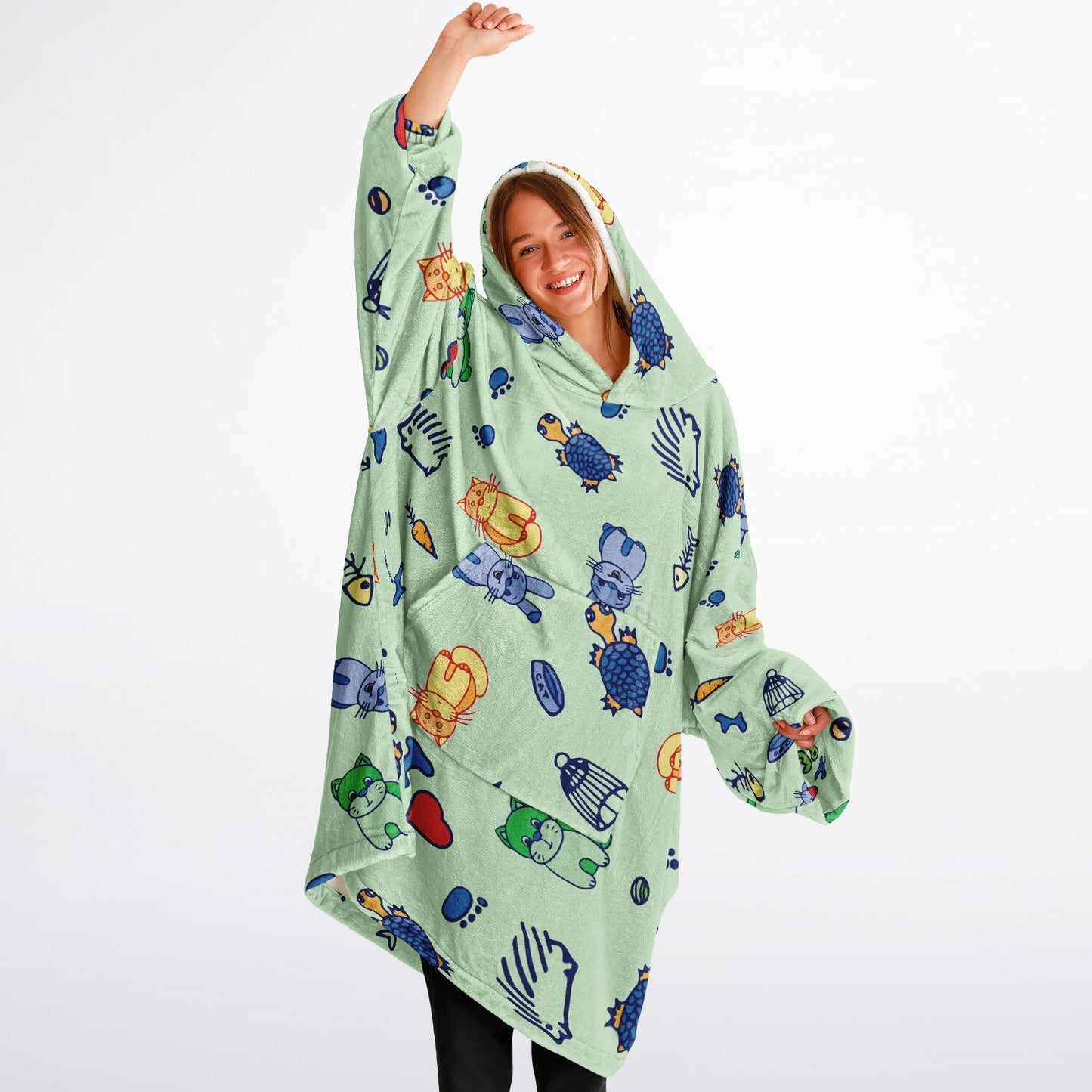 Snug Hoodie Economy - AOP