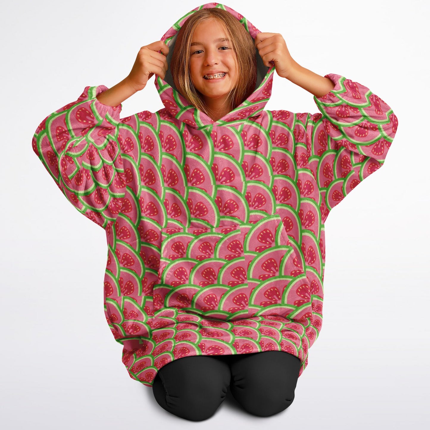Youth Snug Hoodie Economy - AOP
