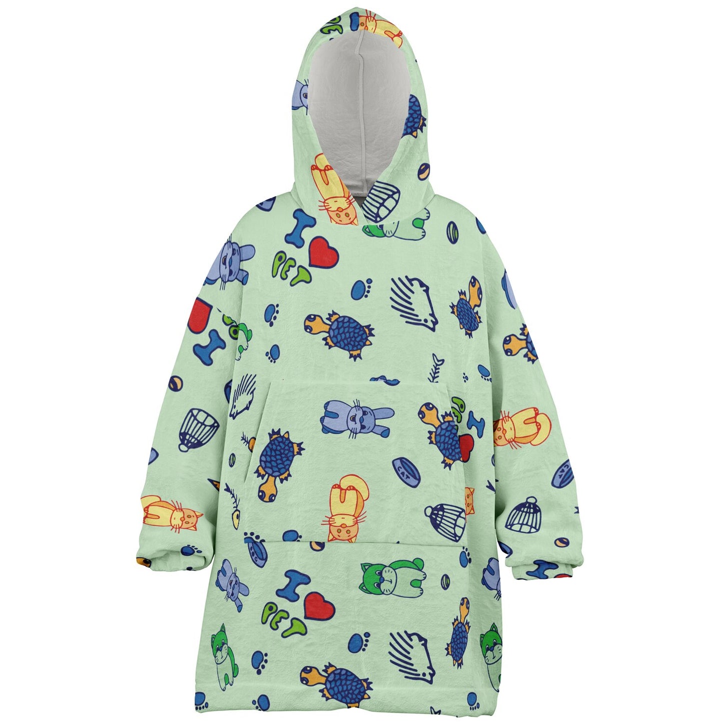 Youth Snug Hoodie Economy - AOP
