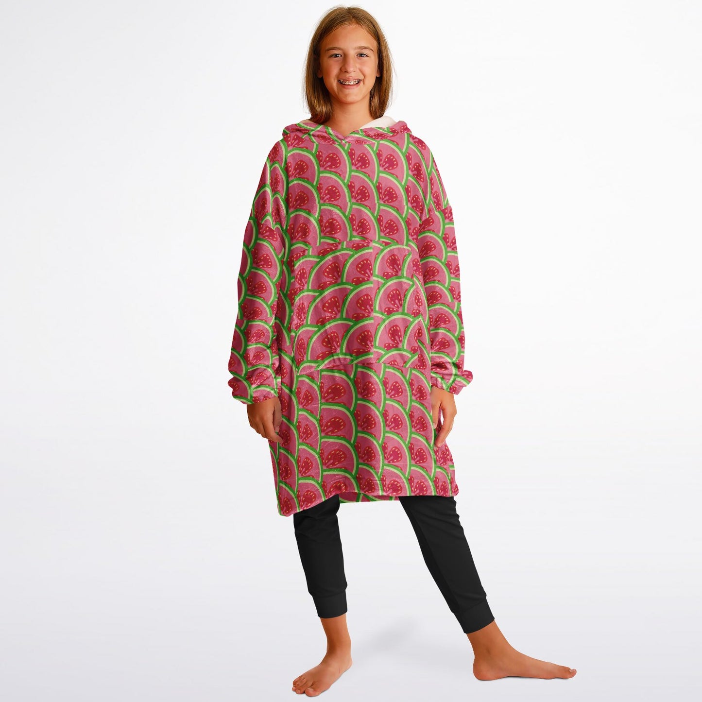 Youth Snug Hoodie Economy - AOP