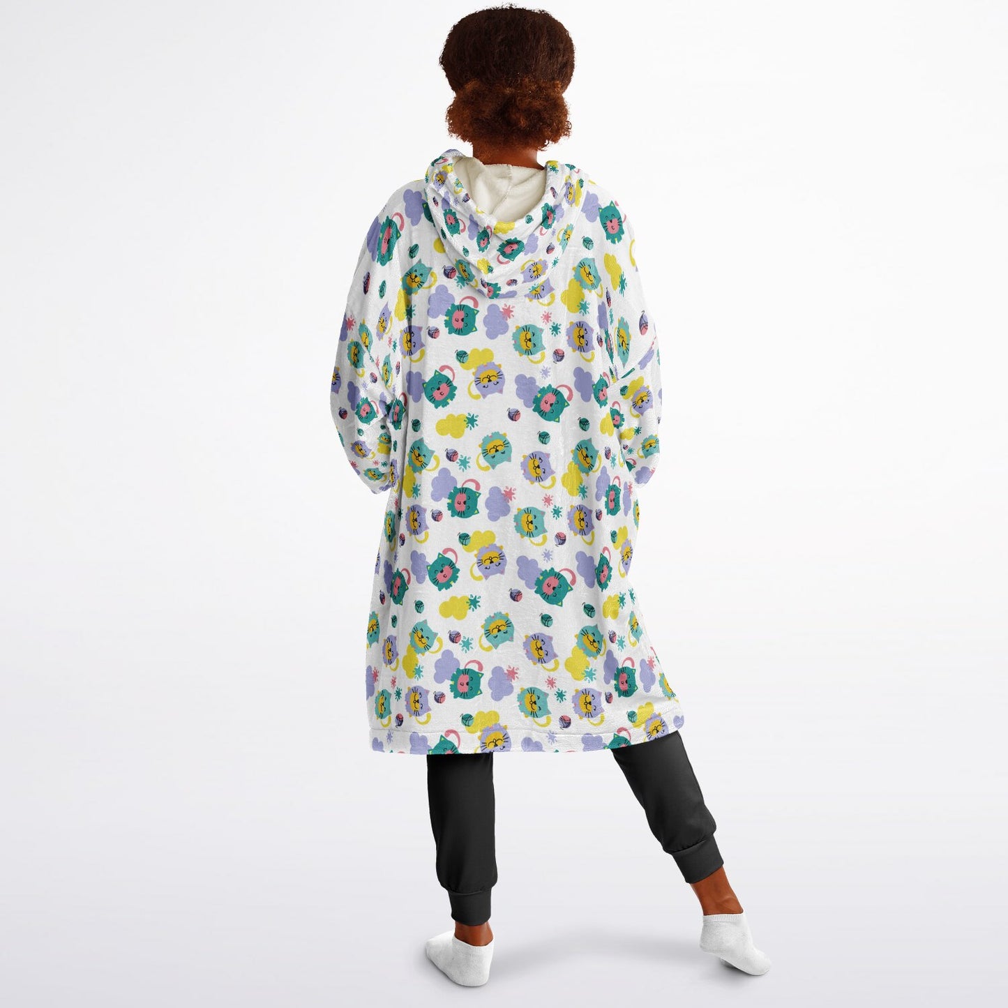Youth Snug Hoodie Economy - AOP