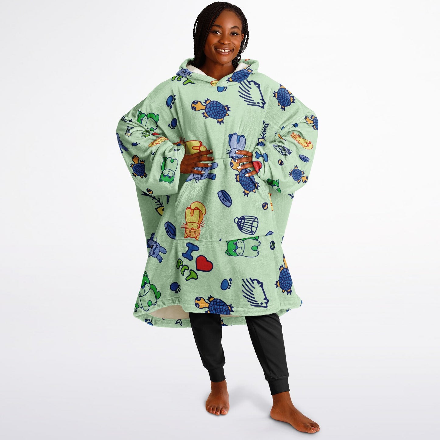 Snug Hoodie Economy - AOP
