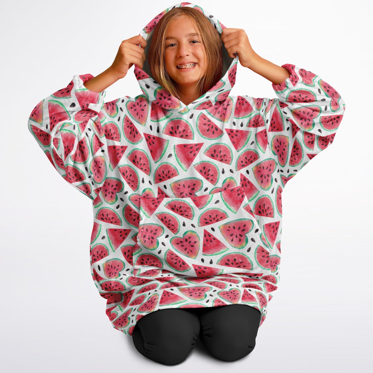 Youth Snug Hoodie Economy - AOP