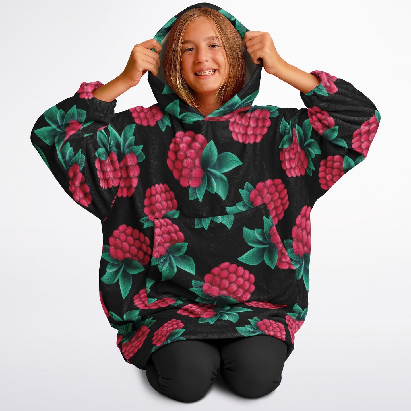 Youth Snug Hoodie Economy - AOP