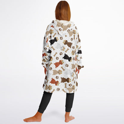 Youth Snug Hoodie Economy - AOP