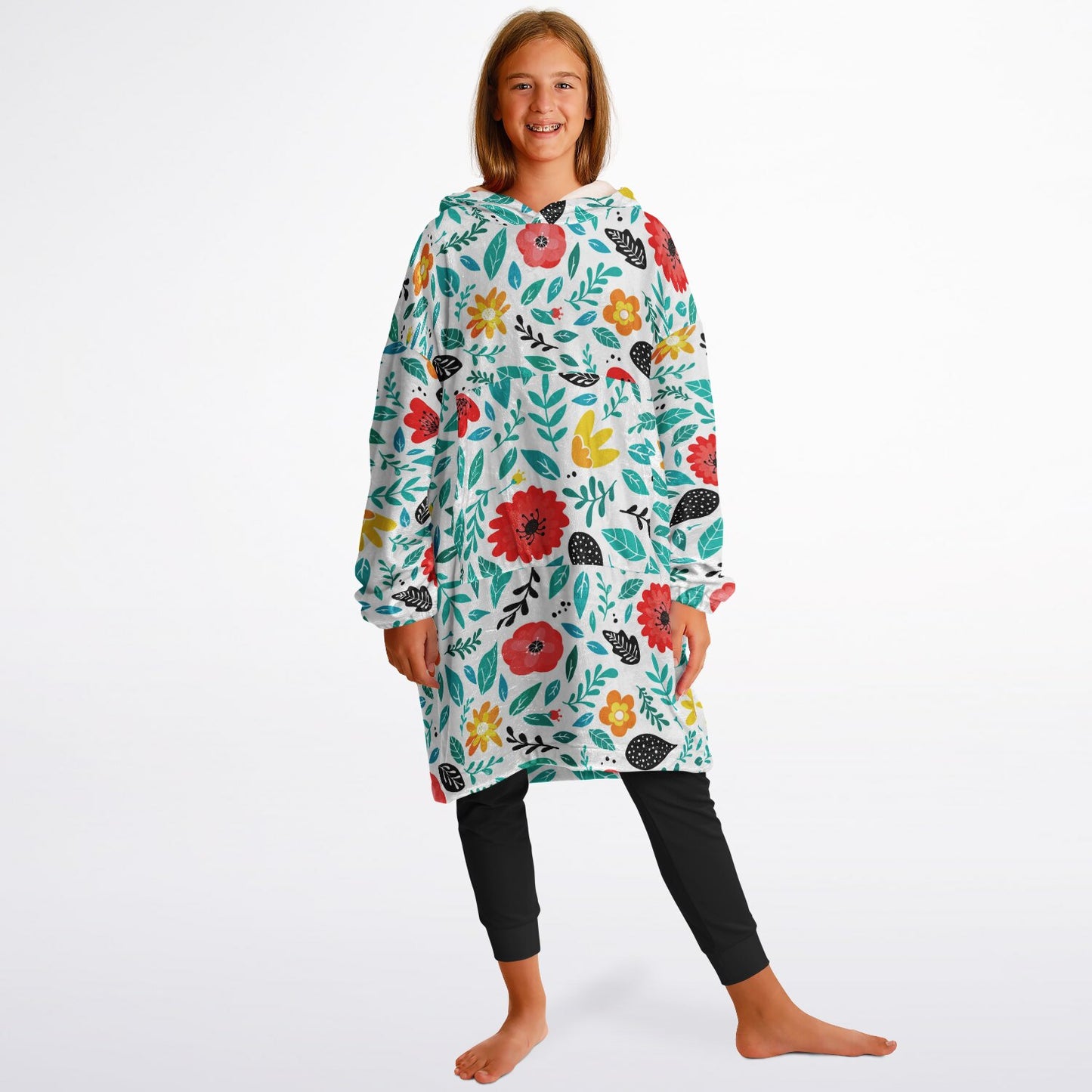 Youth Snug Hoodie Economy - AOP