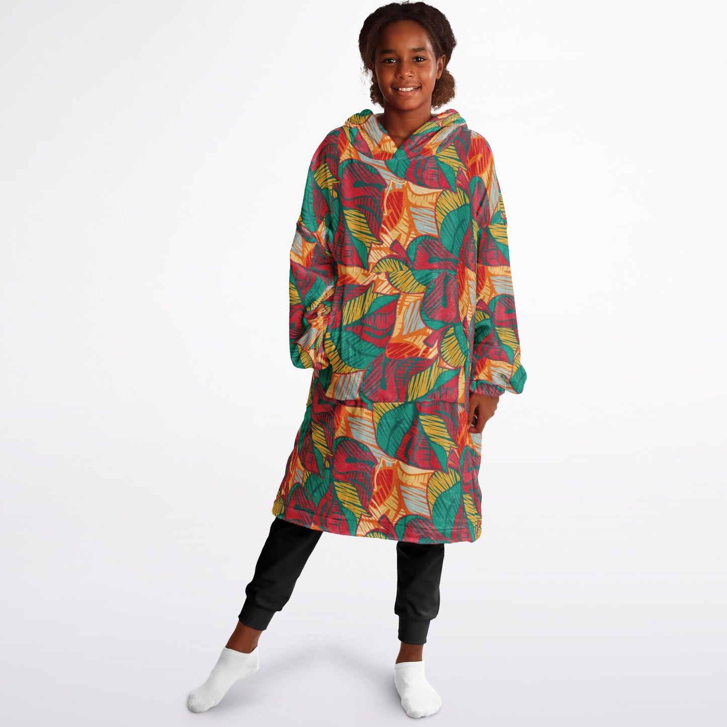 Youth Snug Hoodie Economy - AOP