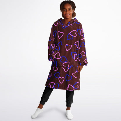 Youth Snug Hoodie Economy - AOP