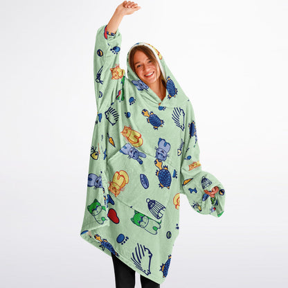 Snug Hoodie Economy - AOP