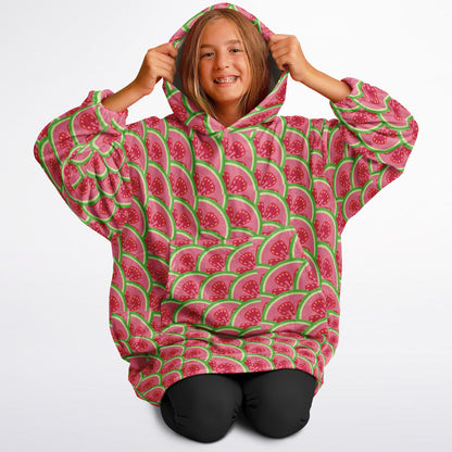 Youth Snug Hoodie Economy - AOP