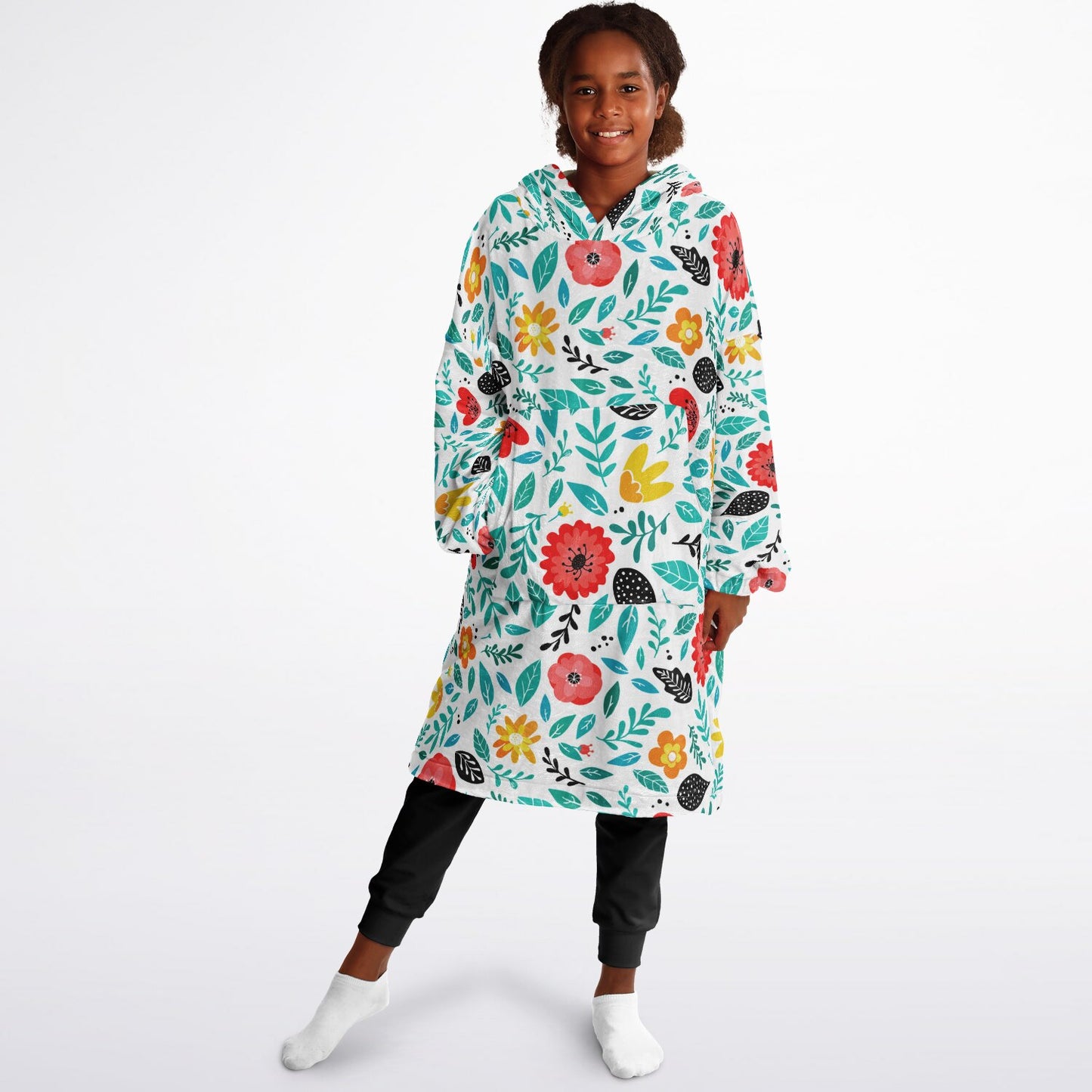 Youth Snug Hoodie Economy - AOP